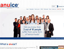 Tablet Screenshot of anuice.com