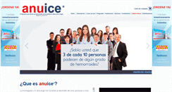 Desktop Screenshot of anuice.com.co