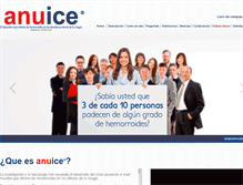 Tablet Screenshot of anuice.com.co